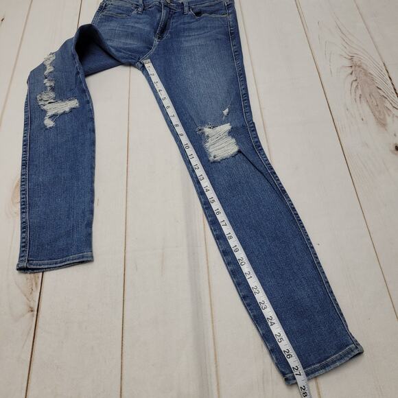 Frame Le high skinny jeans high rise ripped distressed - Picture 2 of 8